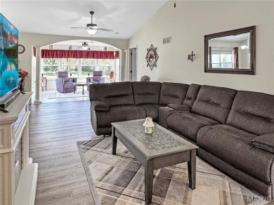 This luxury villa features an open floor plan boasting vaulted on Birch Creek Golf Club in Missouri - for sale on GolfHomes.com, golf home, golf lot