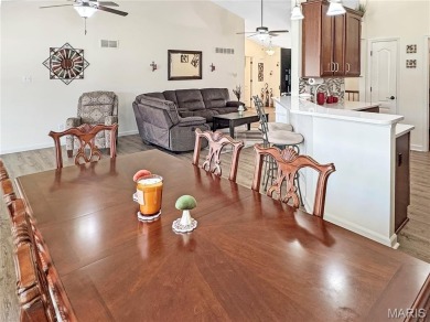 This luxury villa features an open floor plan boasting vaulted on Birch Creek Golf Club in Missouri - for sale on GolfHomes.com, golf home, golf lot