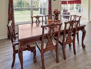 This luxury villa features an open floor plan boasting vaulted on Birch Creek Golf Club in Missouri - for sale on GolfHomes.com, golf home, golf lot