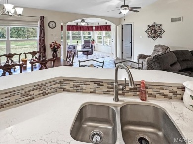 This luxury villa features an open floor plan boasting vaulted on Birch Creek Golf Club in Missouri - for sale on GolfHomes.com, golf home, golf lot
