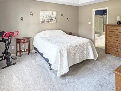 This luxury villa features an open floor plan boasting vaulted on Birch Creek Golf Club in Missouri - for sale on GolfHomes.com, golf home, golf lot