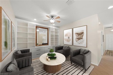 Enjoy peaceful lake and golf course views from this beautifully on Stoneybrook Golf Club in Florida - for sale on GolfHomes.com, golf home, golf lot