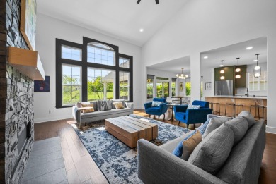 Step inside to a spacious great room featuring stunning on Golf Club of Dublin in Ohio - for sale on GolfHomes.com, golf home, golf lot