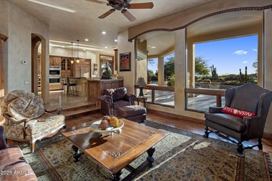 Welcome to a custom-built residence that epitomizes classic on Troon Country Club in Arizona - for sale on GolfHomes.com, golf home, golf lot