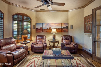 Welcome to a custom-built residence that epitomizes classic on Troon Country Club in Arizona - for sale on GolfHomes.com, golf home, golf lot