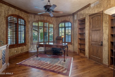 Welcome to a custom-built residence that epitomizes classic on Troon Country Club in Arizona - for sale on GolfHomes.com, golf home, golf lot