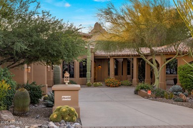 Welcome to a custom-built residence that epitomizes classic on Troon Country Club in Arizona - for sale on GolfHomes.com, golf home, golf lot