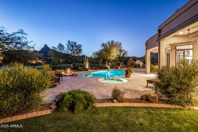 Welcome to a custom-built residence that epitomizes classic on Troon Country Club in Arizona - for sale on GolfHomes.com, golf home, golf lot