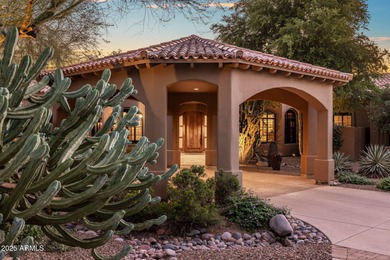 Welcome to a custom-built residence that epitomizes classic on Troon Country Club in Arizona - for sale on GolfHomes.com, golf home, golf lot