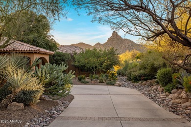 Welcome to a custom-built residence that epitomizes classic on Troon Country Club in Arizona - for sale on GolfHomes.com, golf home, golf lot