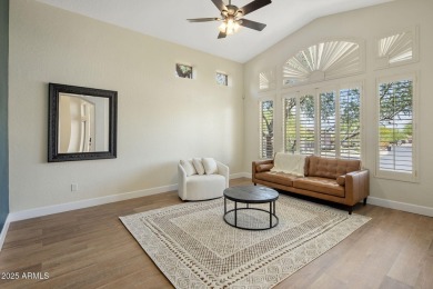 Modern simplicity meets luxury living in this beautiful on Las Sendas Golf Club in Arizona - for sale on GolfHomes.com, golf home, golf lot