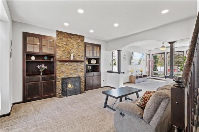 Welcome to 10416 62nd St NE, a thoughtfully designed 6-bedroom on Cedar Creek Golf Course in Minnesota - for sale on GolfHomes.com, golf home, golf lot