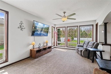 Welcome to 10416 62nd St NE, a thoughtfully designed 6-bedroom on Cedar Creek Golf Course in Minnesota - for sale on GolfHomes.com, golf home, golf lot