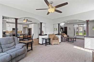 Welcome to 10416 62nd St NE, a thoughtfully designed 6-bedroom on Cedar Creek Golf Course in Minnesota - for sale on GolfHomes.com, golf home, golf lot