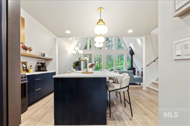Escape to the mountains in this stunning modern A-frame cabin on Terrace Lakes Golf Resort in Idaho - for sale on GolfHomes.com, golf home, golf lot