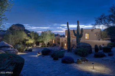 Abundant nature and distinguished architecture come together at on The Boulders Resort Golf Club in Arizona - for sale on GolfHomes.com, golf home, golf lot
