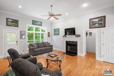 Welcome to this stunning 4-bedroom, 3.5-bath home perfectly on Fox Den Country Club in North Carolina - for sale on GolfHomes.com, golf home, golf lot