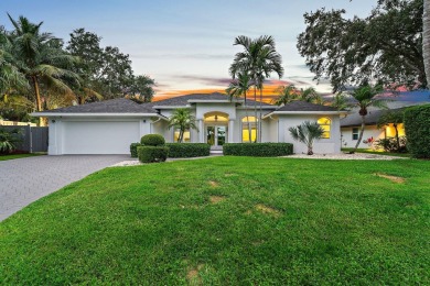 Welcome to this beautiful modern waterfront home with private on The Bears Club in Florida - for sale on GolfHomes.com, golf home, golf lot