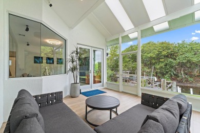 Welcome to this beautiful modern waterfront home with private on The Bears Club in Florida - for sale on GolfHomes.com, golf home, golf lot