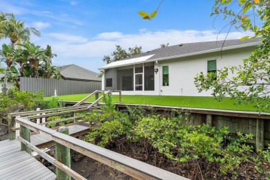 Welcome to this beautiful modern waterfront home with private on The Bears Club in Florida - for sale on GolfHomes.com, golf home, golf lot