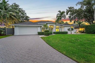 Welcome to this beautiful modern waterfront home with private on The Bears Club in Florida - for sale on GolfHomes.com, golf home, golf lot