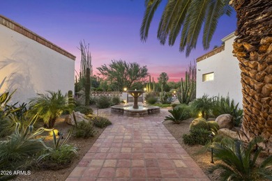 Composed with a curator's eye, Casa de Tesoros layers artisanal on Pinnacle Peak Country Club in Arizona - for sale on GolfHomes.com, golf home, golf lot