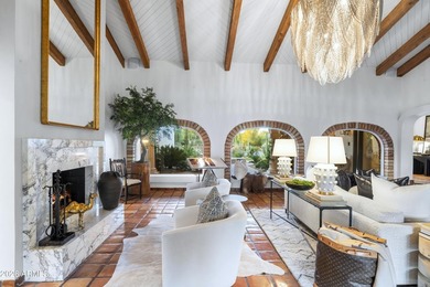 Composed with a curator's eye, Casa de Tesoros layers artisanal on Pinnacle Peak Country Club in Arizona - for sale on GolfHomes.com, golf home, golf lot