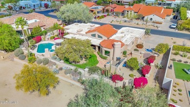 A wealth of lifestyle features await you in this custom home on Pinnacle Peak Country Club in Arizona - for sale on GolfHomes.com, golf home, golf lot
