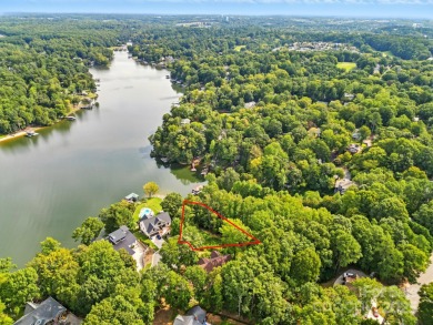 Your Lakefront Legacy Awaits! With its prime peninsula location on Tega Cay Golf Club in South Carolina - for sale on GolfHomes.com, golf home, golf lot