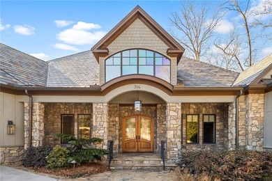 Nestled in the prestigious gated enclave of Old Edwards Reserve on The Reserve At Lake Keowee in South Carolina - for sale on GolfHomes.com, golf home, golf lot