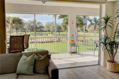 Beautiful long views of golf and tee box from your screened on Wyndemere Country Club in Florida - for sale on GolfHomes.com, golf home, golf lot