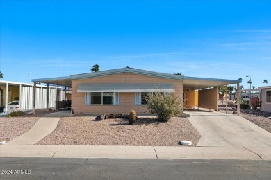 OWNER FINANCING AVAILABLE. Wonderful mobile in Apache Wells 55+ on Apache Wells Country Club in Arizona - for sale on GolfHomes.com, golf home, golf lot