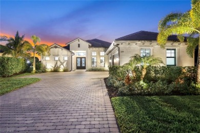 Sophisticated, serene, contemporary, and warm, this absolutely on The Golf Club At Fiddlers Creek in Florida - for sale on GolfHomes.com, golf home, golf lot