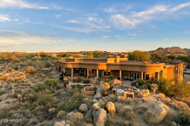 Welcome to this gorgeous custom home in Talus at Troon North on Troon North Golf Club  in Arizona - for sale on GolfHomes.com, golf home, golf lot