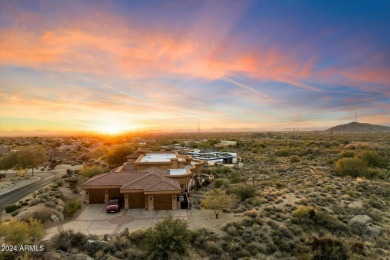 Welcome to this gorgeous custom home in Talus at Troon North on Troon North Golf Club  in Arizona - for sale on GolfHomes.com, golf home, golf lot