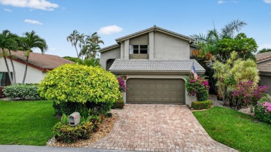 Beautiful two-story home located in the desirable 55+ community on Indian Spring Golf and Country Club in Florida - for sale on GolfHomes.com, golf home, golf lot