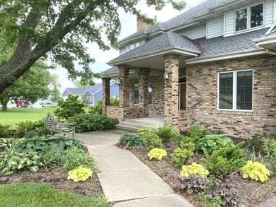 Custom-built, brick 3 level, walkout, LAKEFRONT home on an on Lakeview Country Club in Illinois - for sale on GolfHomes.com, golf home, golf lot