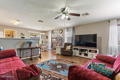 Beat the Arizona heat in this beautifully maintained pool home! on The Golf Club At Johnson Ranch in Arizona - for sale on GolfHomes.com, golf home, golf lot