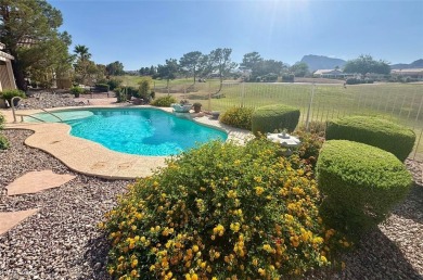 PRIVATE POOL ON THE GOLF COURSE WITH MOUNTAIN VIEWS- This on Highland Falls Golf Club in Nevada - for sale on GolfHomes.com, golf home, golf lot