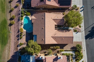 PRIVATE POOL ON THE GOLF COURSE WITH MOUNTAIN VIEWS- This on Highland Falls Golf Club in Nevada - for sale on GolfHomes.com, golf home, golf lot