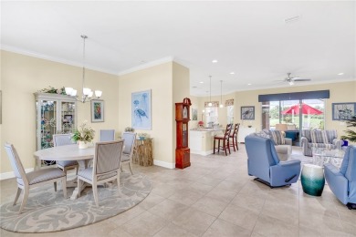 Remarkable 3/2.5/2 + den with a southern exposed screened in on The Club At Pointe West in Florida - for sale on GolfHomes.com, golf home, golf lot