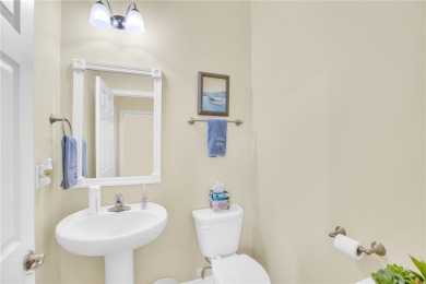 Remarkable 3/2.5/2 + den with a southern exposed screened in on The Club At Pointe West in Florida - for sale on GolfHomes.com, golf home, golf lot
