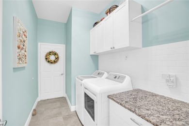 Remarkable 3/2.5/2 + den with a southern exposed screened in on The Club At Pointe West in Florida - for sale on GolfHomes.com, golf home, golf lot