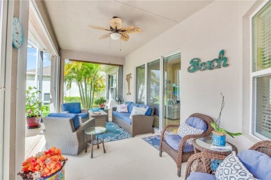 Remarkable 3/2.5/2 + den with a southern exposed screened in on The Club At Pointe West in Florida - for sale on GolfHomes.com, golf home, golf lot