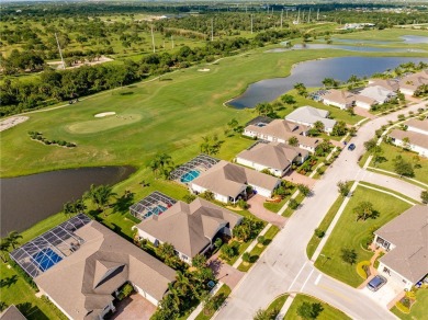 Remarkable 3/2.5/2 + den with a southern exposed screened in on The Club At Pointe West in Florida - for sale on GolfHomes.com, golf home, golf lot