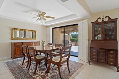 Watch the golfers putt from the extra large tiled patio of this on Chaparral Country Club in California - for sale on GolfHomes.com, golf home, golf lot