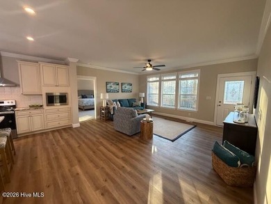 A stunning new construction ranch style home located right on on Minnesott Golf and Country Club in North Carolina - for sale on GolfHomes.com, golf home, golf lot