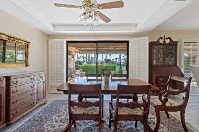 Watch the golfers putt from the extra large tiled patio of this on Chaparral Country Club in California - for sale on GolfHomes.com, golf home, golf lot