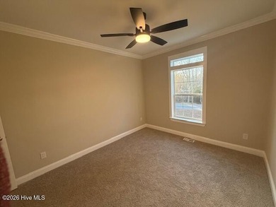 A stunning new construction ranch style home located right on on Minnesott Golf and Country Club in North Carolina - for sale on GolfHomes.com, golf home, golf lot