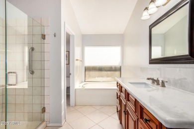 Golf Course Living with Stunning Mountain Views | 3BR + Den | on The Lakes at Ahwatukee in Arizona - for sale on GolfHomes.com, golf home, golf lot